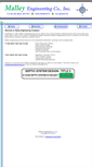 Mobile Screenshot of malleyengineering.com